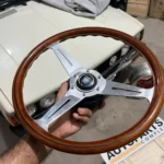 Legit Nardi classic wooden 360mm with Toyota hub adapter (12)