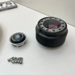 Legit Nardi classic wooden 360mm with Toyota hub adapter (2)