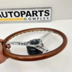 Legit Nardi classic wooden 360mm with Toyota hub adapter (5)