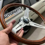 Legit Nardi classic wooden 360mm with Toyota hub adapter (6)