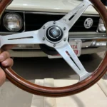 Legit Nardi classic wooden 360mm with Toyota hub adapter (8)