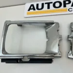 Toyota Hilux 1984 1985 1986 1987 1988 headlight chrome bezels pair (4)