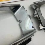Toyota Hilux 1984 1985 1986 1987 1988 headlight chrome bezels pair (5)