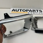Toyota Hilux 1984 1985 1986 1987 1988 headlight chrome bezels pair (9)