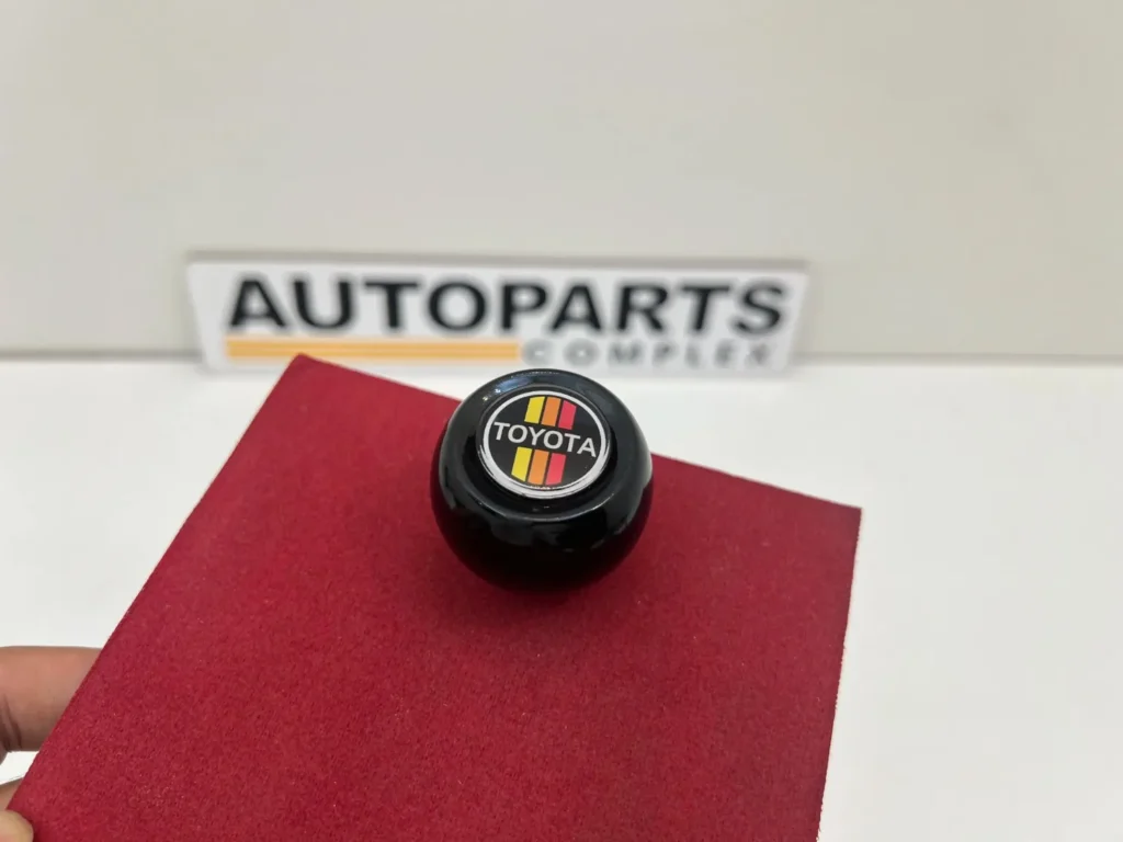 Toyota old school tri-striped shifter knob Fits all Toyotas (4)