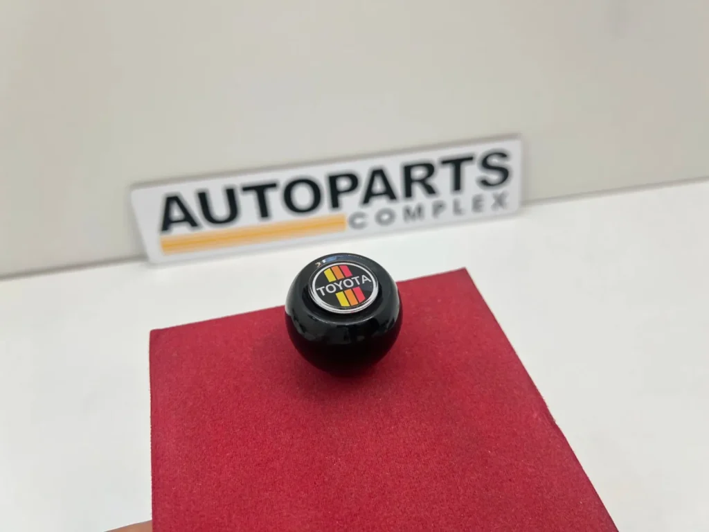 Toyota old school tri-striped shifter knob Fits all Toyotas (5)