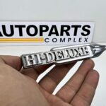Corolla 1971 1972 Hi-Deluxe trunk lid badge (3)