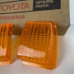 Corolla 1975 - 1979 coupe ke35 tail light lenses NOS (4)