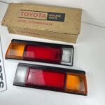 Corolla 1980 1981 KE70 Te72 NOS OEM tail light lenses koito japan (4)