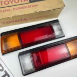 Corolla 1980 1981 KE70 Te72 NOS OEM tail light lenses koito japan (5)