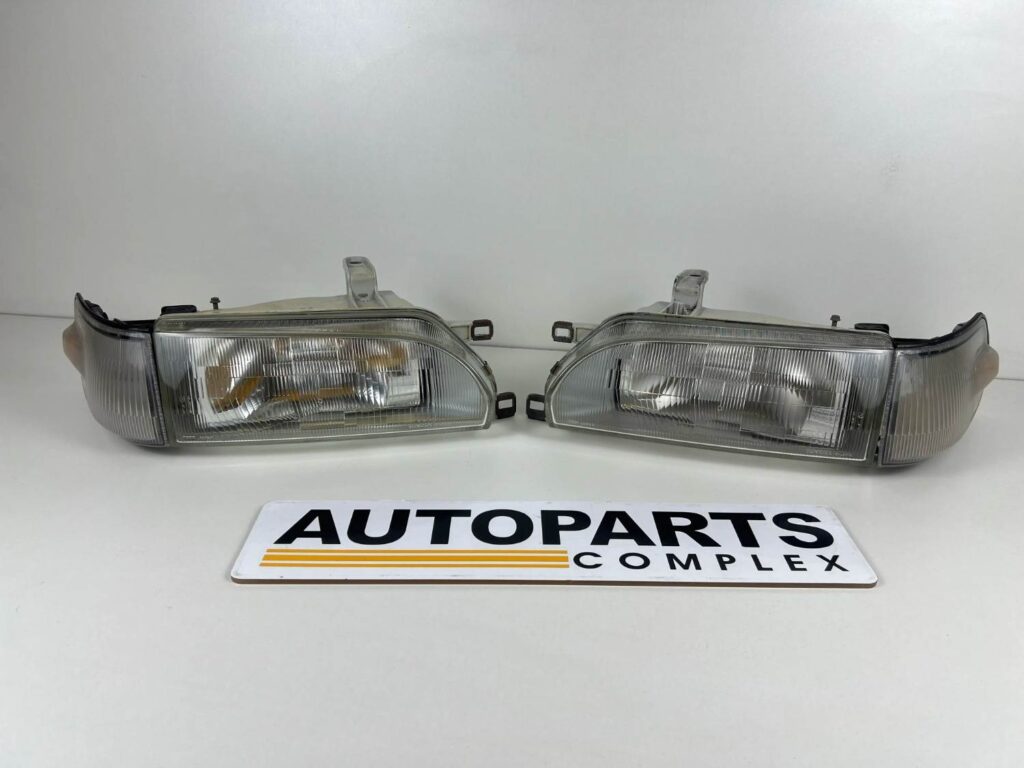 Corolla 1988 1989 1990 1991 AE92 FX GT headlights with parking lights (11)