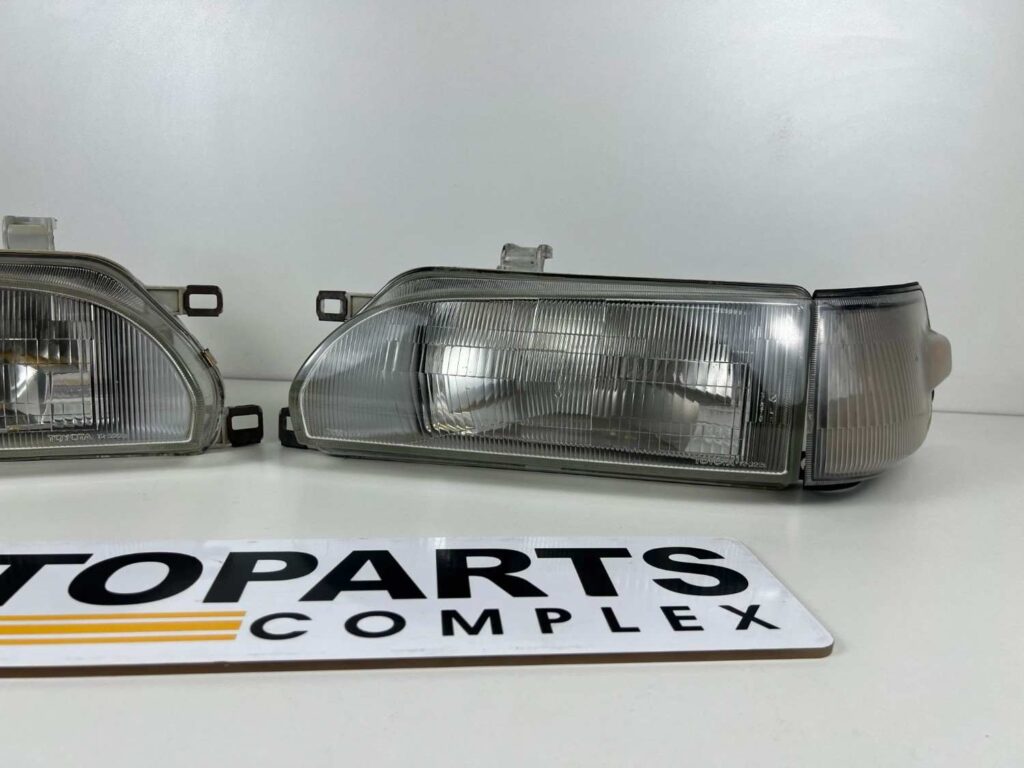 Corolla 1988 1989 1990 1991 AE92 FX GT headlights with parking lights (13)