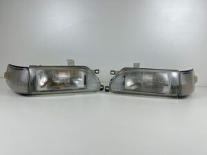 Corolla 1988 1989 1990 1991 AE92 FX GT headlights with parking lights (2)