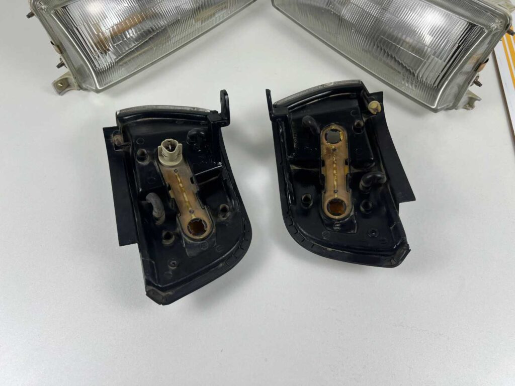 Corolla 1988 1989 1990 1991 AE92 FX GT headlights with parking lights (21)