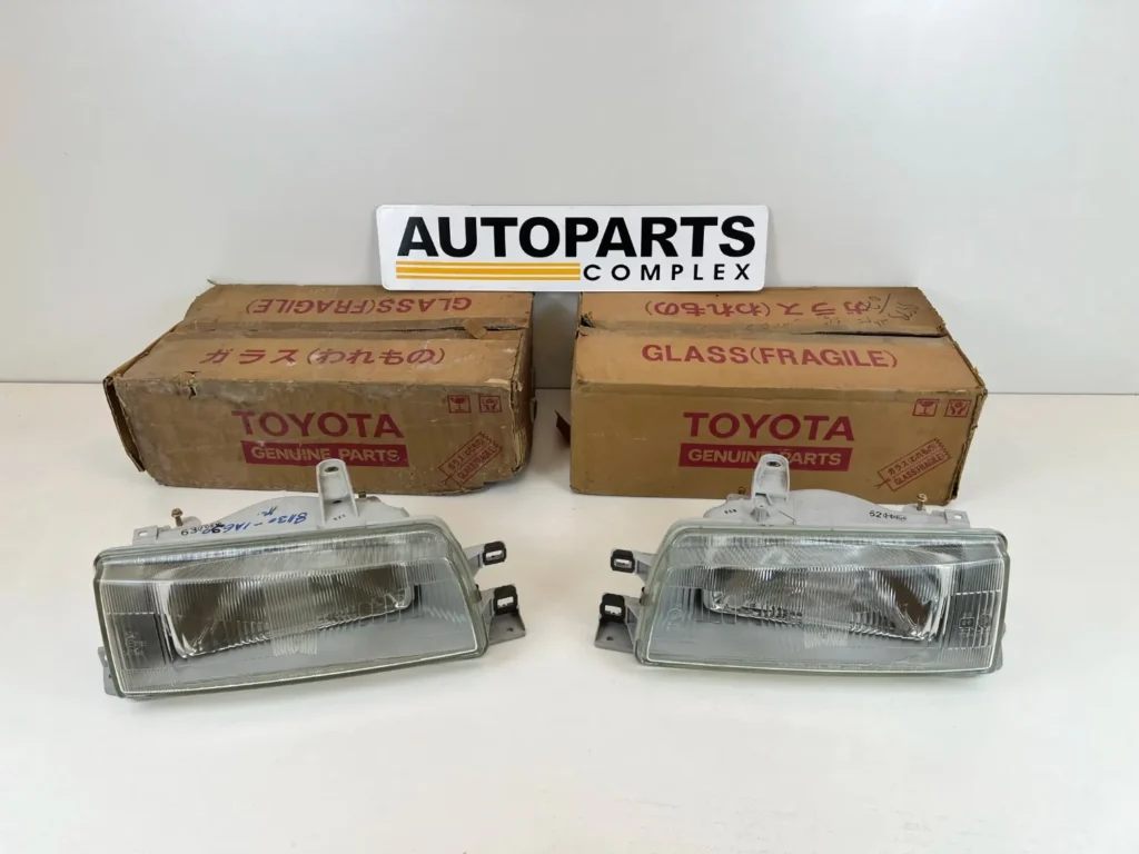 Corolla Ae92 1988 - 1991 headlights Genuine Brand New (2)