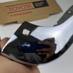 Corolla ke26 te28 ke20 wagon rear bumper end cap right side (NOS OEM) (6)