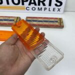 Datsun 720 Pickup Front Bumper Turn Signal Lamp Light Lens Set 26126-02W00 NOS (9)