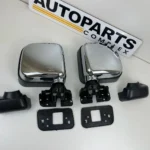 Door chrome mirrors fits Hilux pickup 1984 - 1988 4runner (2)
