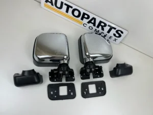 Door chrome mirrors fits Hilux pickup 1984 - 1988 4runner (2)