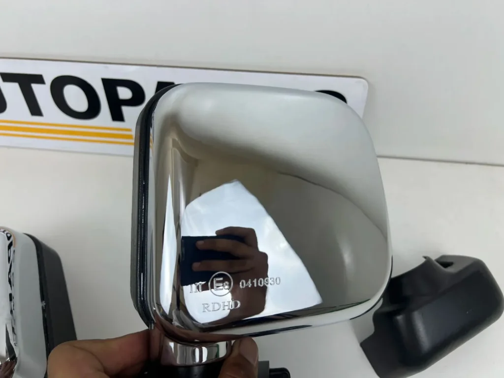 Door chrome mirrors fits Hilux pickup 1984 - 1988 4runner (3)