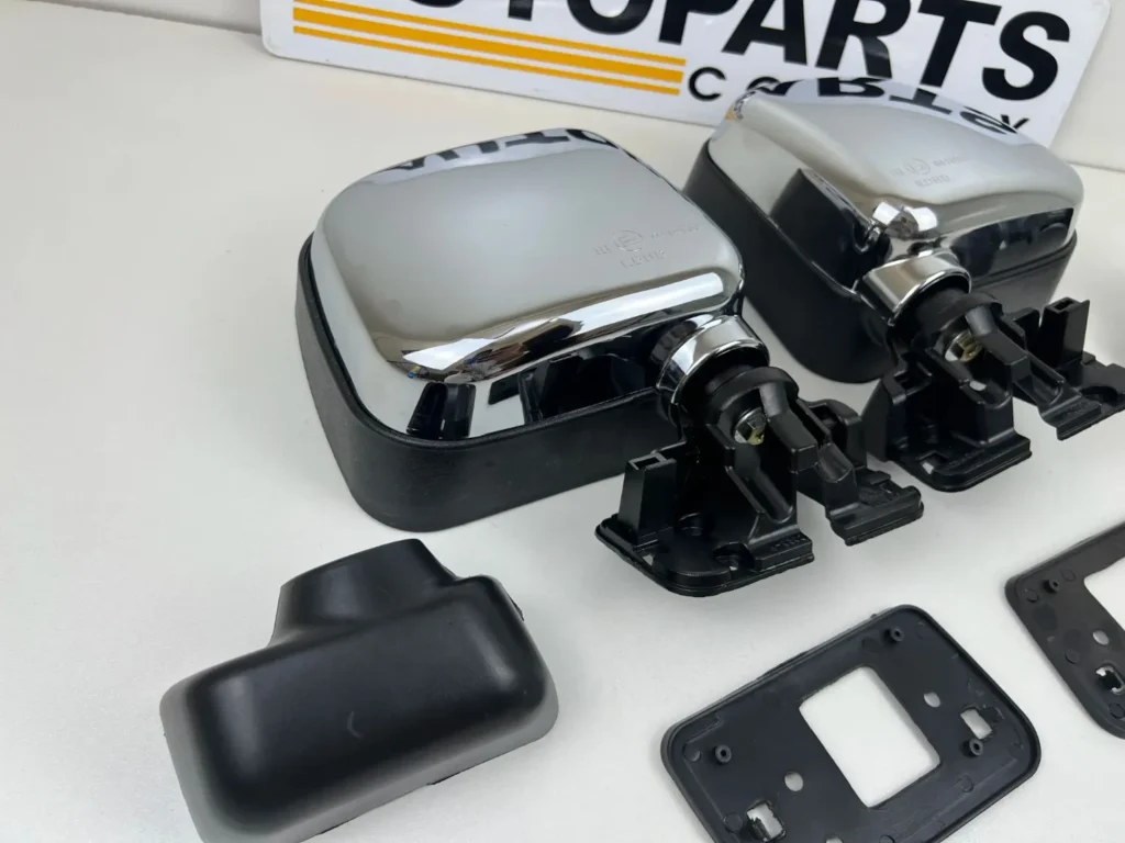 Door chrome mirrors fits Hilux pickup 1984 - 1988 4runner (5)