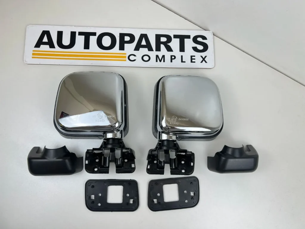 Door chrome mirrors fits Hilux pickup 1984 - 1988 4runner (7)