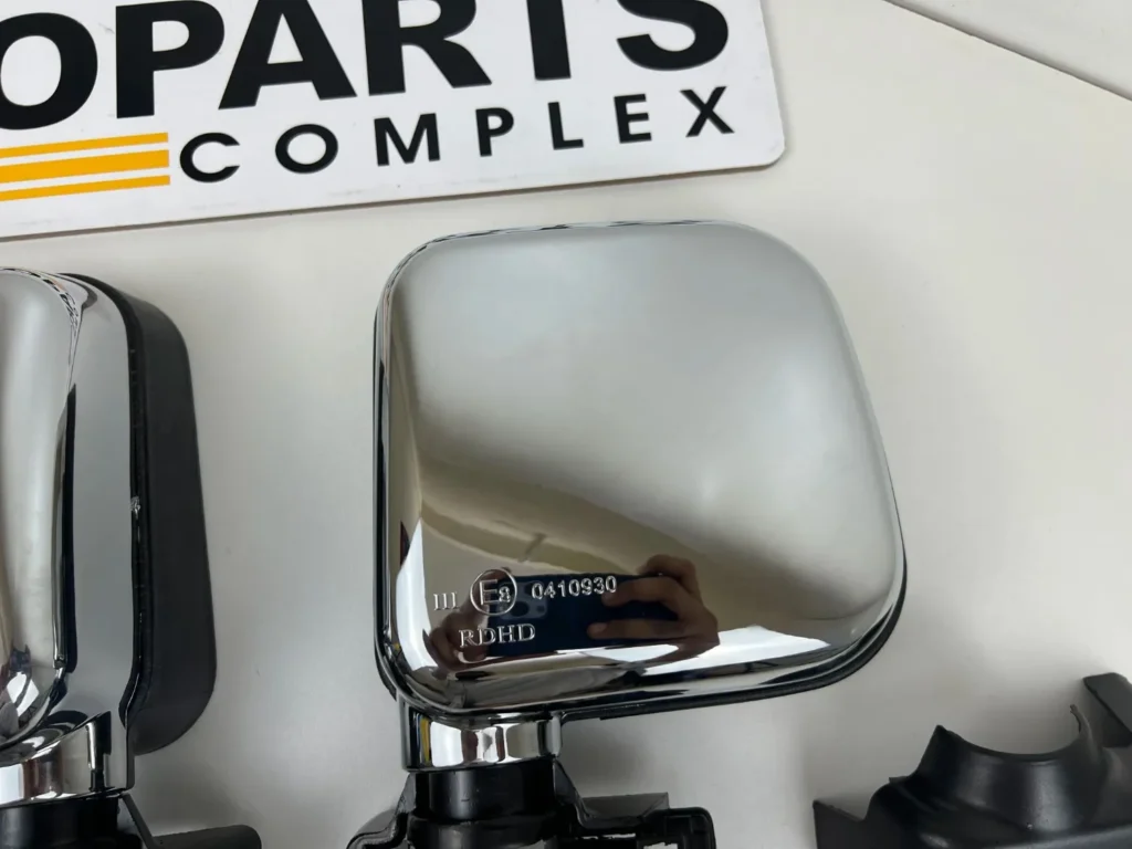 Door chrome mirrors fits Hilux pickup 1984 - 1988 4runner (9)