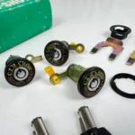 Doors trunk oldschool lock kit - Car show anti theft security locks - Universal fitting (11)