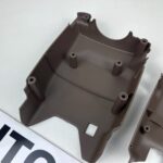 Hilux 1980 - 1983 RHD adjustable Steering column cover (Brown) (9)