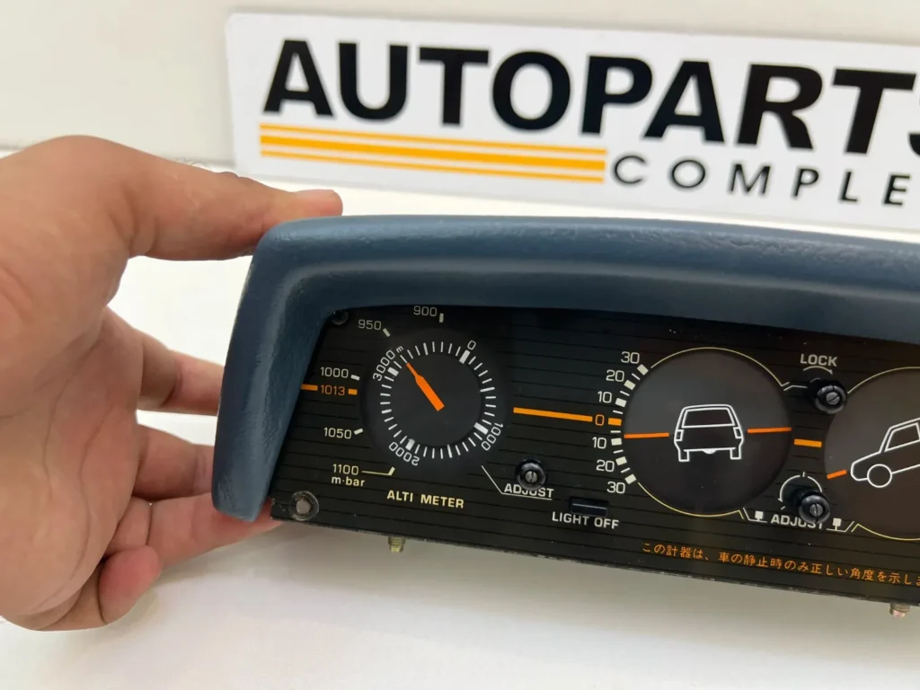 Hilux 4wd OEM JDM blue inclinometer Altimeter for 4runner 1986 1988 (3)