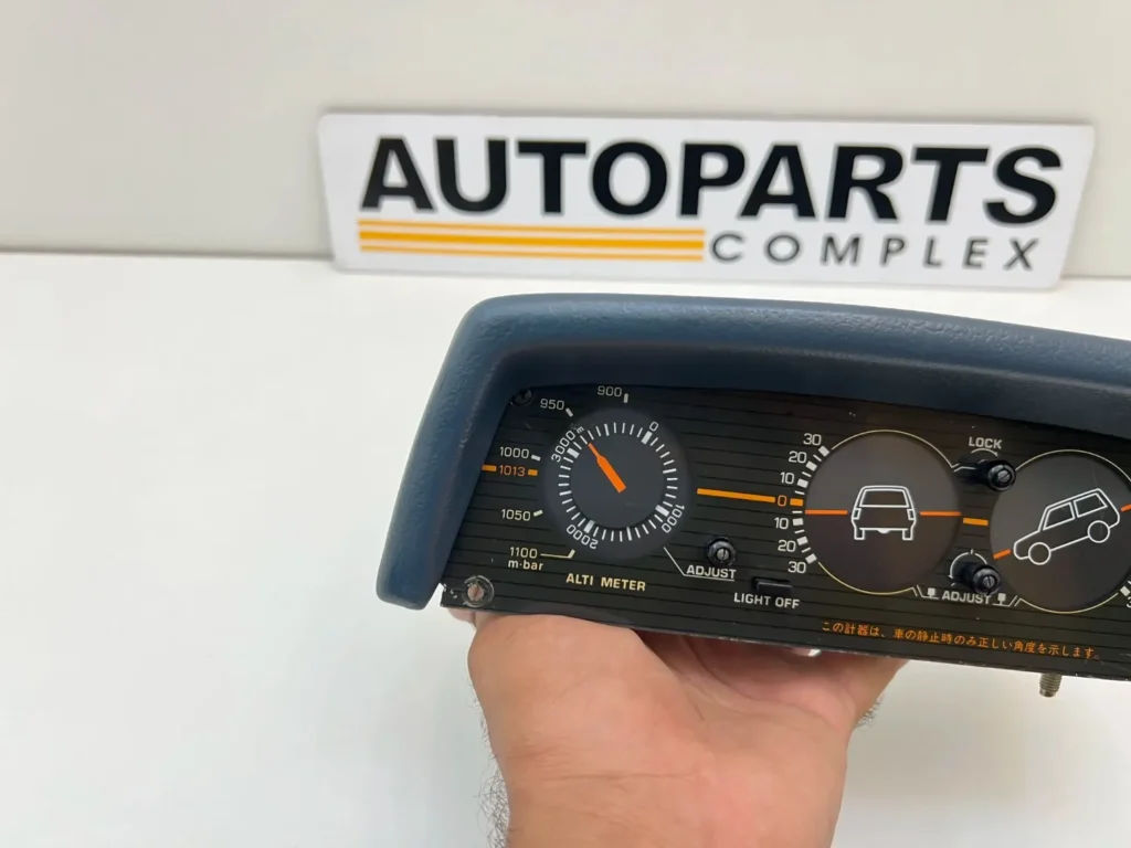 Hilux 4wd OEM JDM blue inclinometer Altimeter for 4runner 1986 1988 (6)