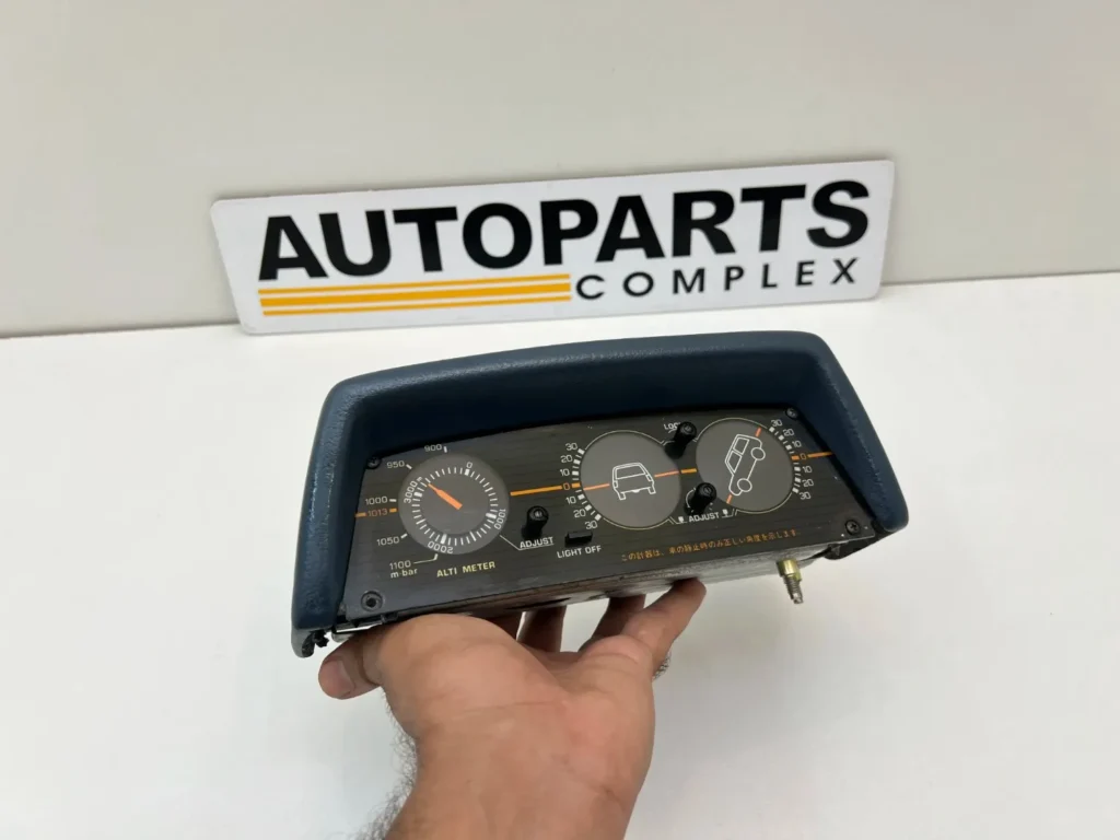 Hilux 4wd OEM JDM blue inclinometer Altimeter for 4runner 1986 1988 (8)