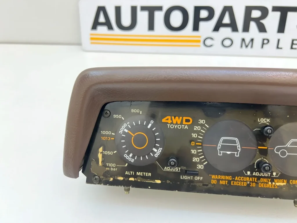 Hilux surf 4wd OEM brown inclinometer for 4runner 1984 - 1988 (3)