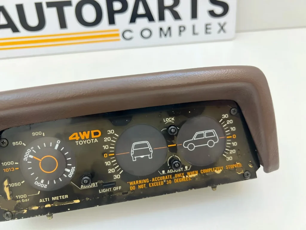 Hilux surf 4wd OEM brown inclinometer for 4runner 1984 - 1988 (4)