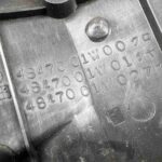 Nissan datsun 720 steering column cover (for column shift) (12)