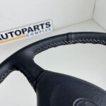 Toyota AE101 Corolla GT Levin OEM Black Leather Steering Wheel (4)