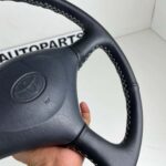Toyota AE101 Corolla GT Levin OEM Black Leather Steering Wheel (5)