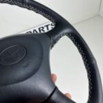 Toyota AE101 Corolla GT Levin OEM Black Leather Steering Wheel (7)