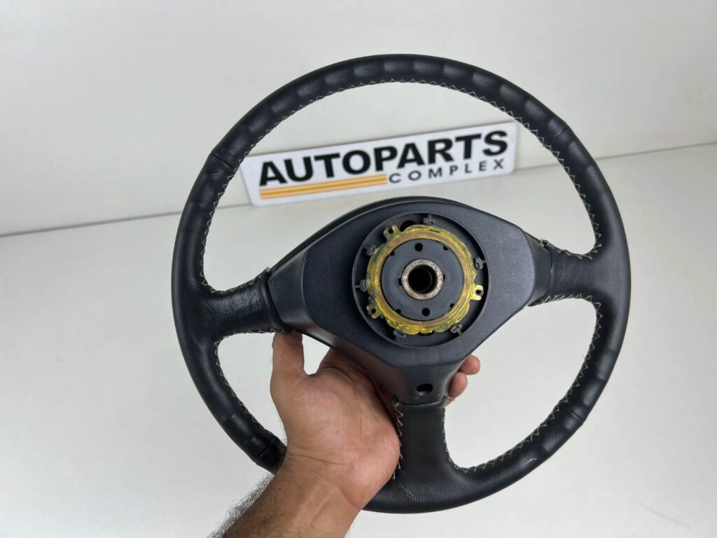 Toyota AE101 Corolla GT Levin OEM Black Leather Steering Wheel (8)