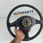 Toyota AE101 Corolla GT Levin OEM Black Leather Steering Wheel (8)