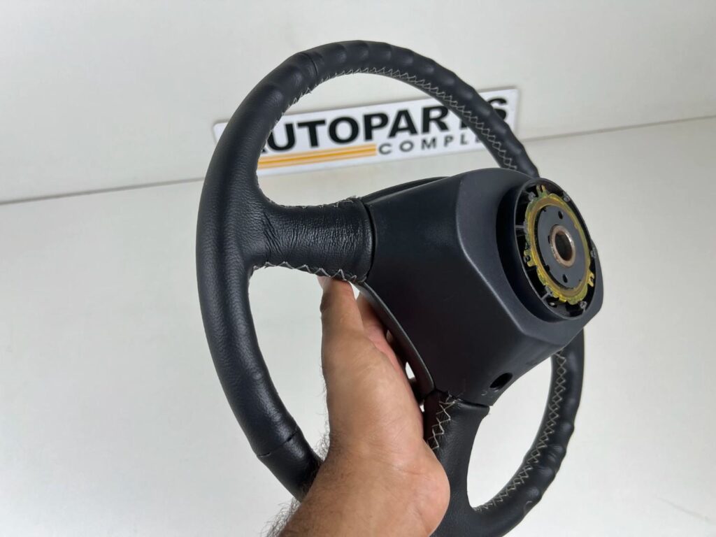 Toyota AE101 Corolla GT Levin OEM Black Leather Steering Wheel (9)