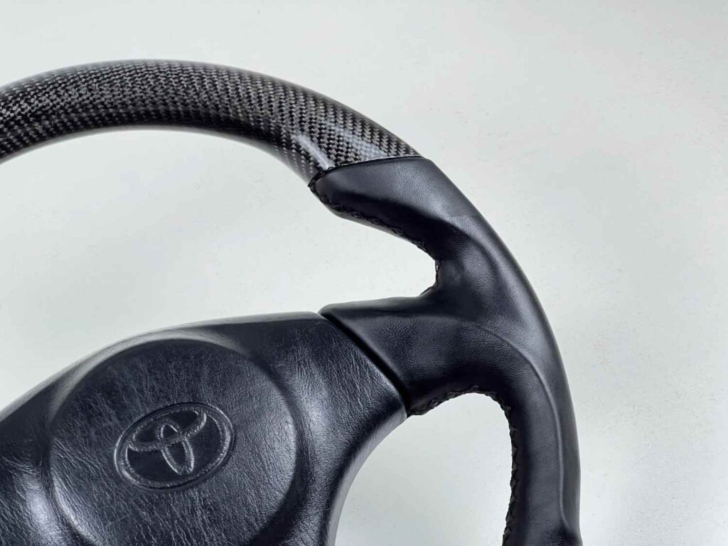 Carbon Fiber Forged steering for Toyota SUPRA MK4 (3)