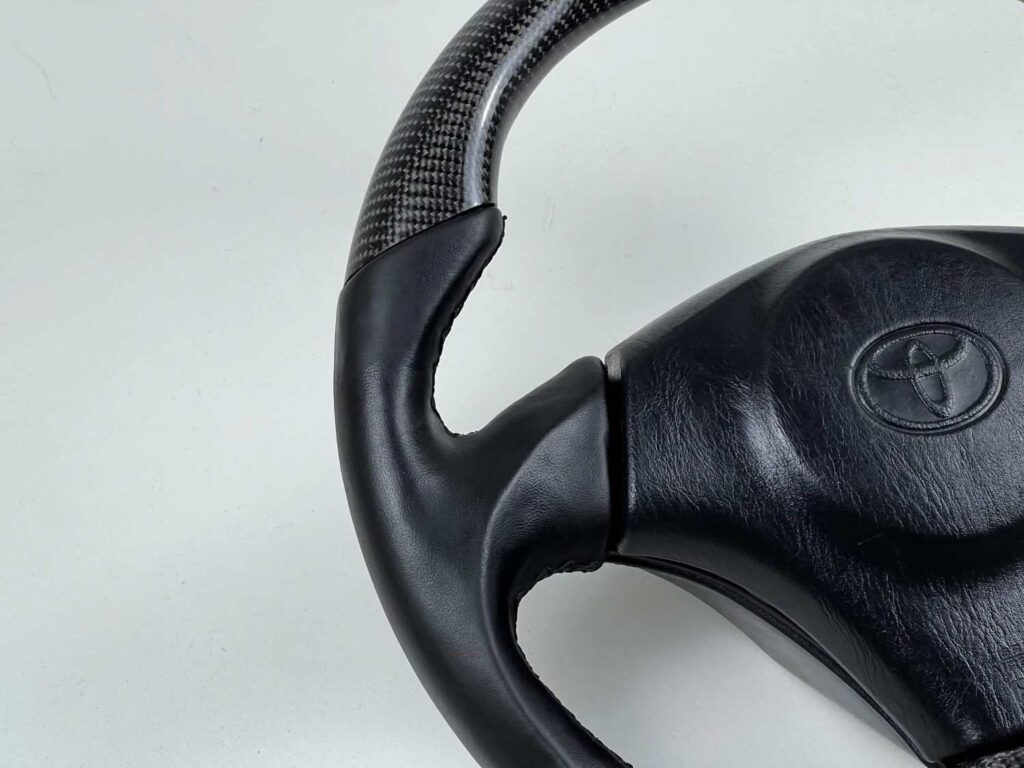 Carbon Fiber Forged steering for Toyota SUPRA MK4 (4)
