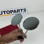 Classic chrome metal side view mirrors (10)