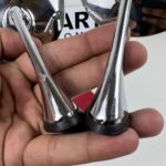 Classic chrome metal side view mirrors (6)
