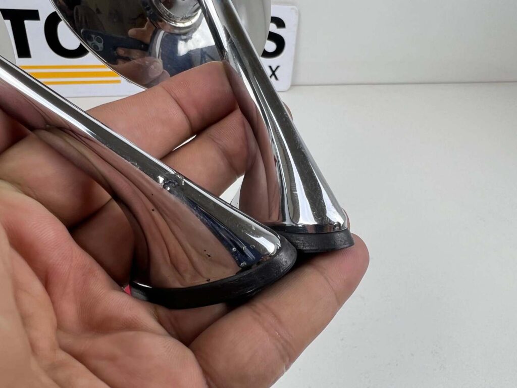 Classic chrome metal side view mirrors (7)