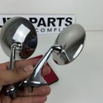 Classic chrome metal side view mirrors (9)
