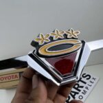 Corolla 1971 1972 KE20 te21 te26 grille badge NOS OEM (3)