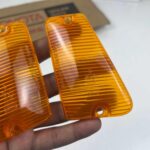 Corolla 1971 1972 NOS OEM fender indicator lenses pair (3)