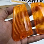 Corolla 1971 1972 NOS OEM fender indicator lenses pair (4)